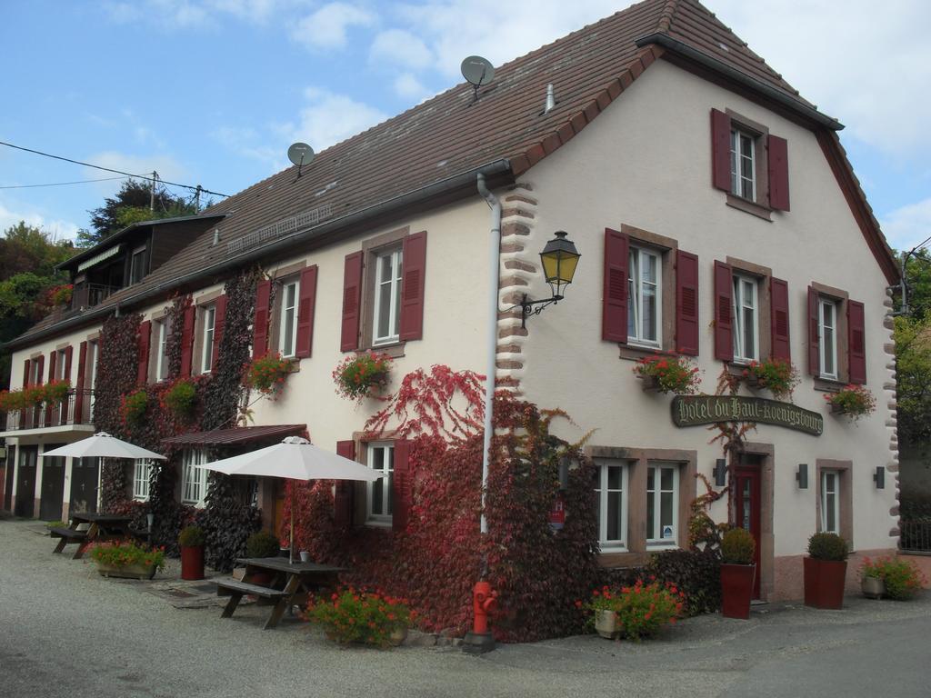Hotel Du Haut Koenigsbourg- Entre Vignes Et Chateau Thannenkirch Zewnętrze zdjęcie